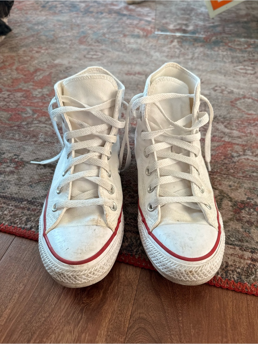 White Converse All Star Sneakers